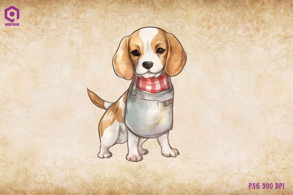 Beagle Dog Wearing Apron: A Designer's Review