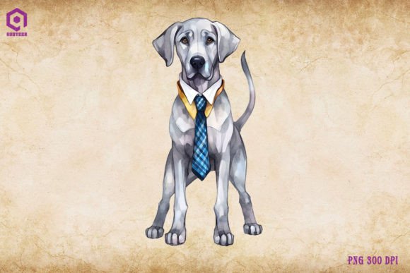 Great Dane Dog Wearing Tie: A Designer’s Review