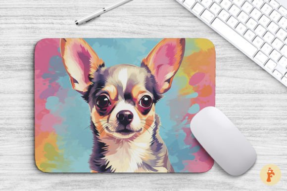 Mouse Pad Cute Chihuahua Dog